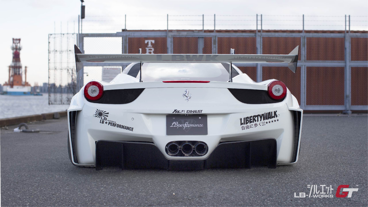 Liberty Walk LB-Works suitable for Ferrari  F458 // Silhouette Works 458 GT