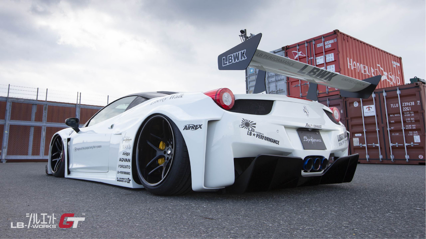 Liberty Walk LB-Works suitable for Ferrari  F458 // Silhouette Works 458 GT