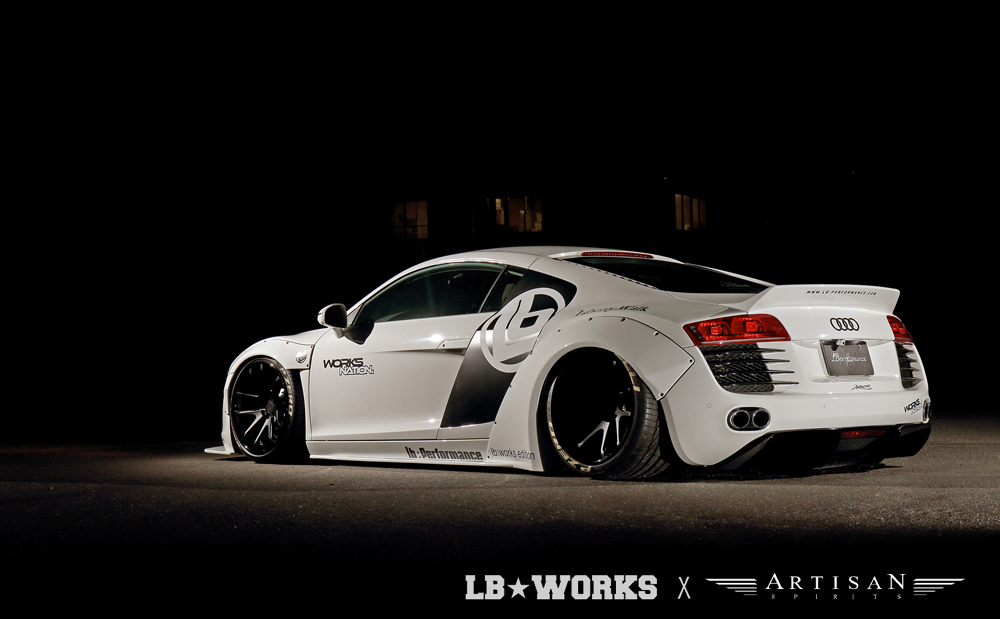 Liberty Walk LB-Works suitable for Audi R8