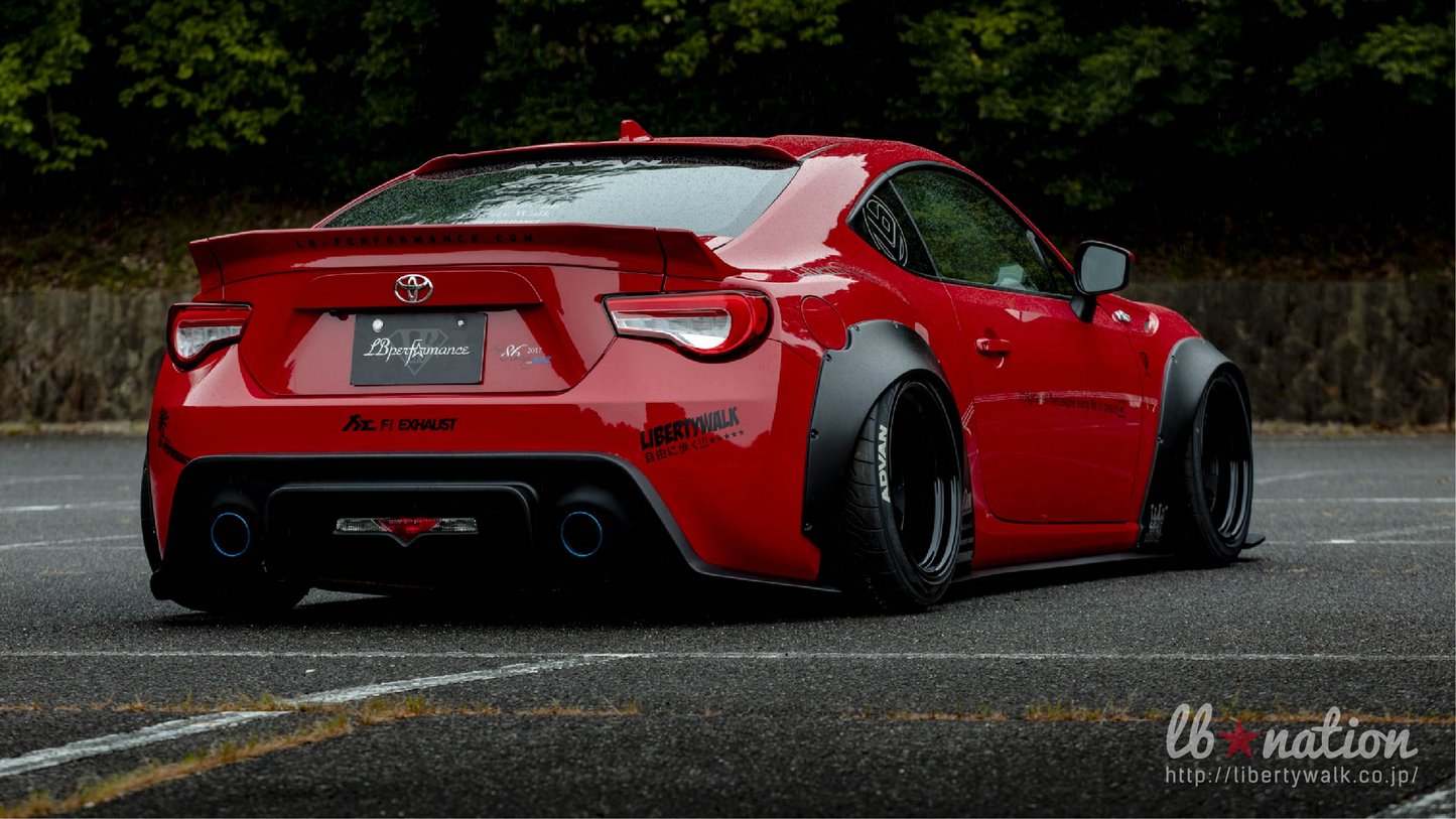 Liberty Walk LB Nation suitable for Toyota GT86 / Subaru BRZ