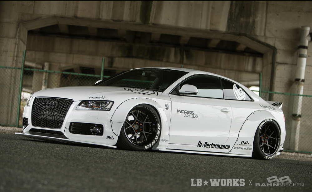 Liberty Walk LB-Works Widebody Kit suitable for Audi A5 S5 Aero