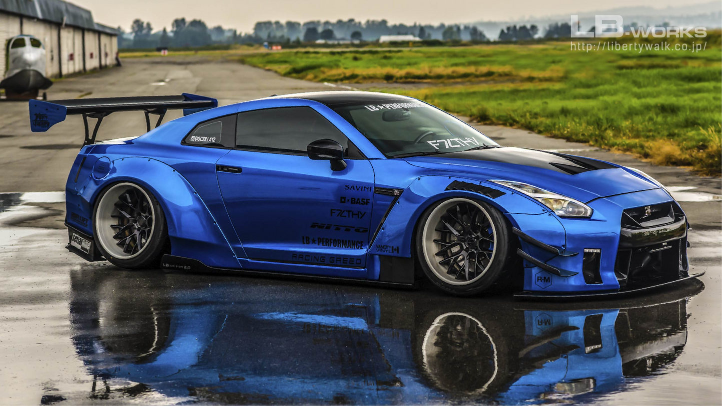 Liberty Walk LB-Works Type II suitable for Nissan GTR R35