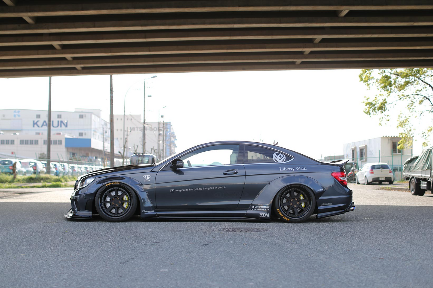 Liberty Walk LB-Works suitable for Mercedes Benz C63 Coupe & Sedan W204