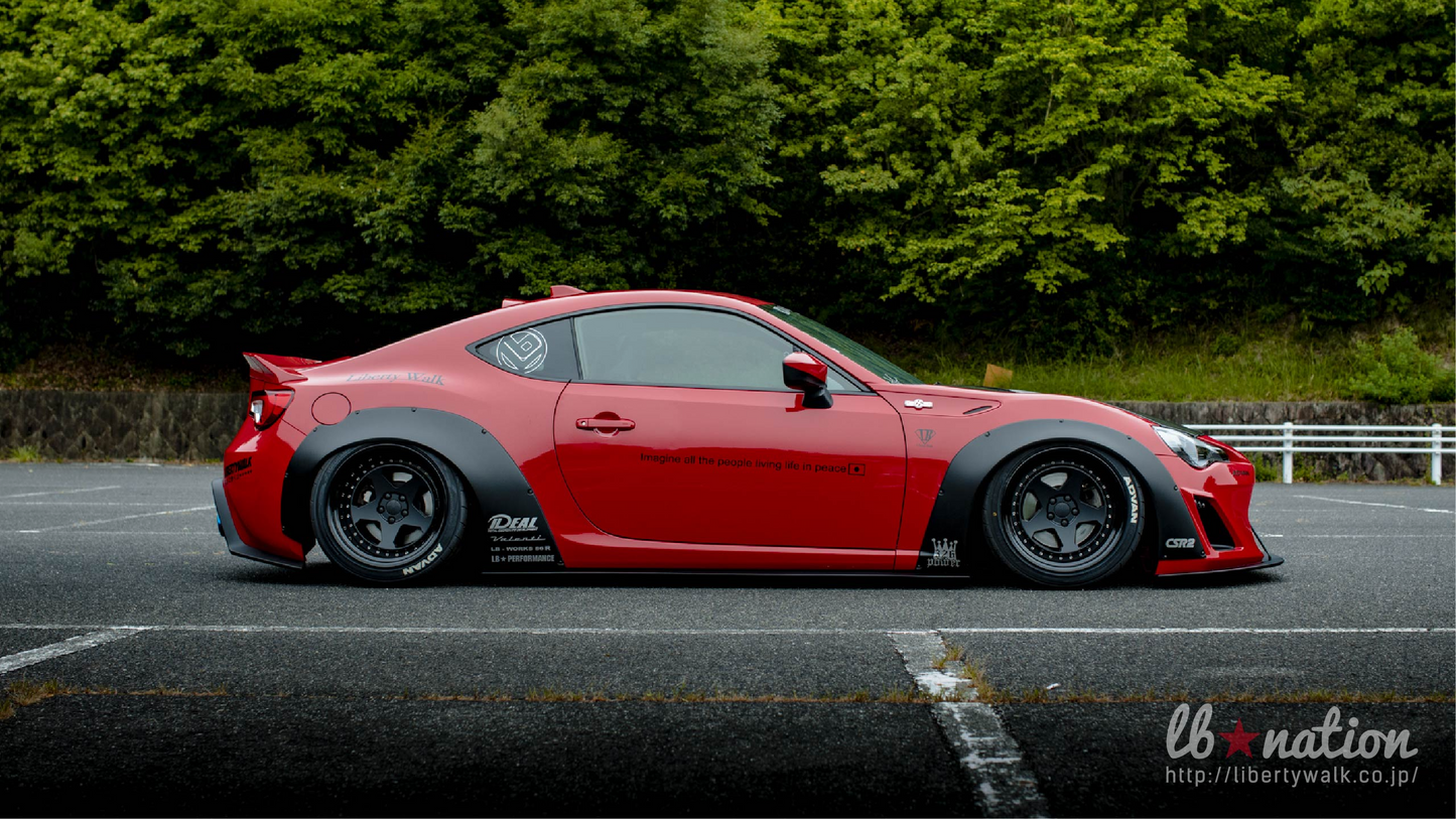 Liberty Walk LB Nation suitable for Toyota GT86 / Subaru BRZ