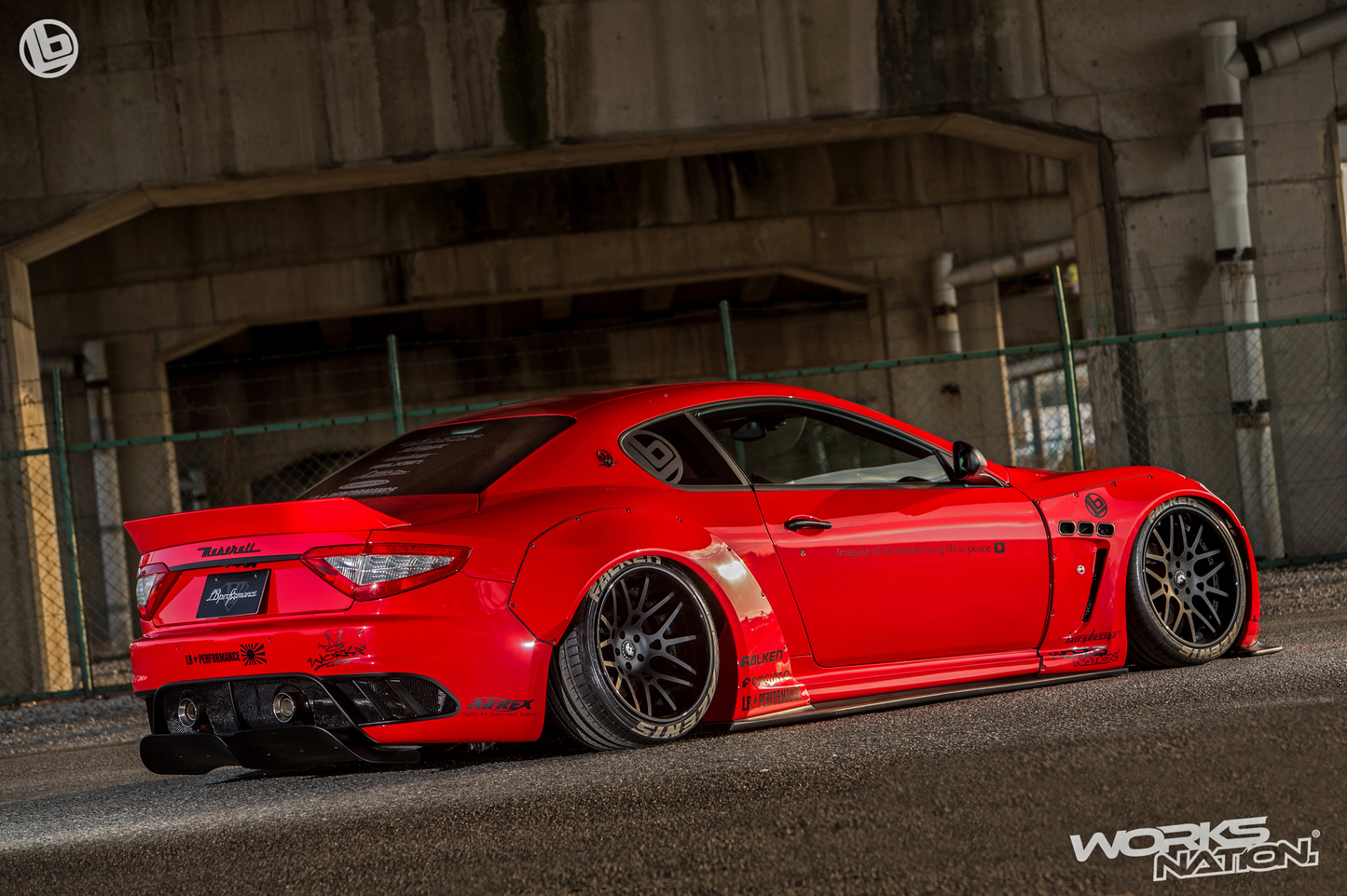 Liberty Walk LB-Works suitable for Maserati GranTurismo