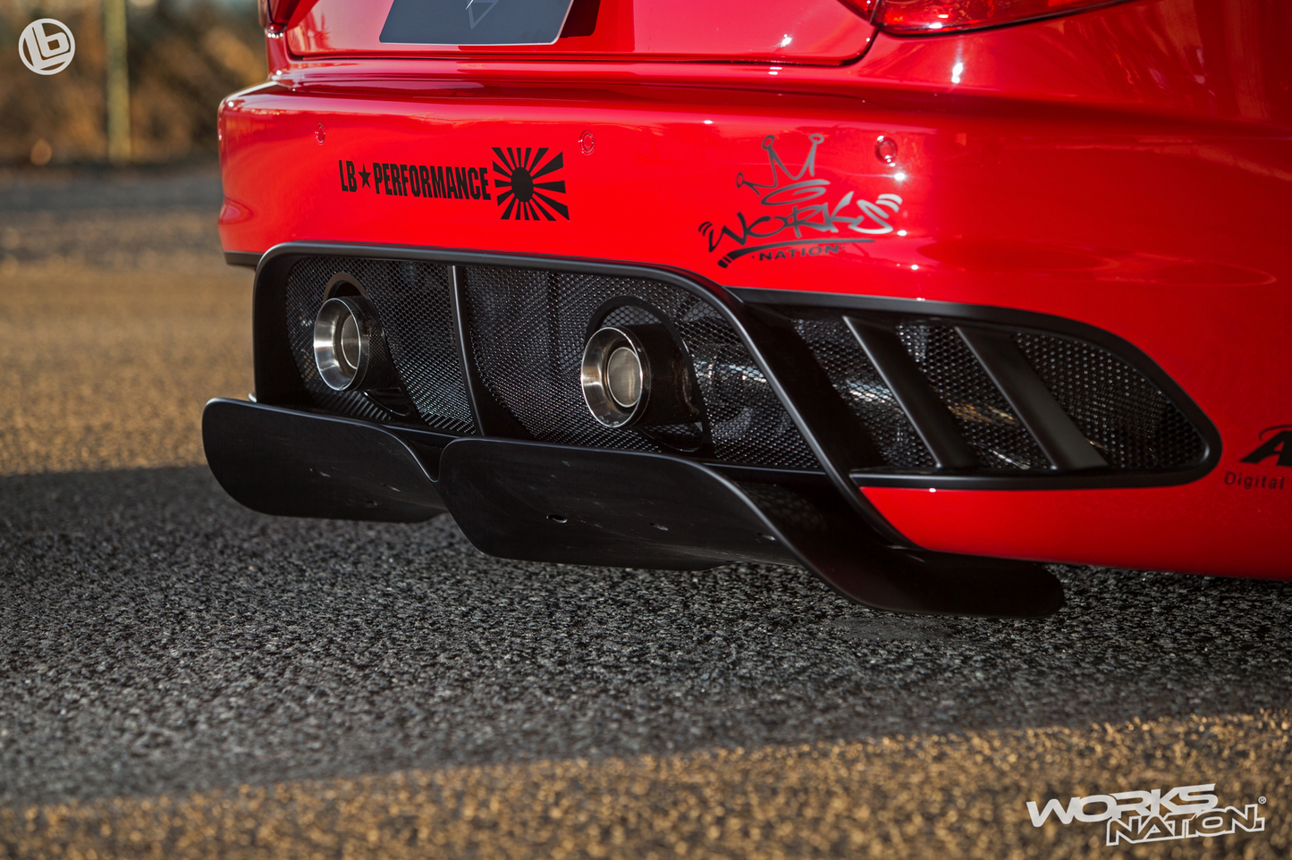 Liberty Walk LB-Works suitable for Maserati GranTurismo