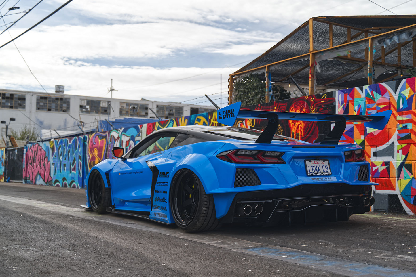 Liberty Walk Lb-Works suitable for Chevrolet Corvette C8