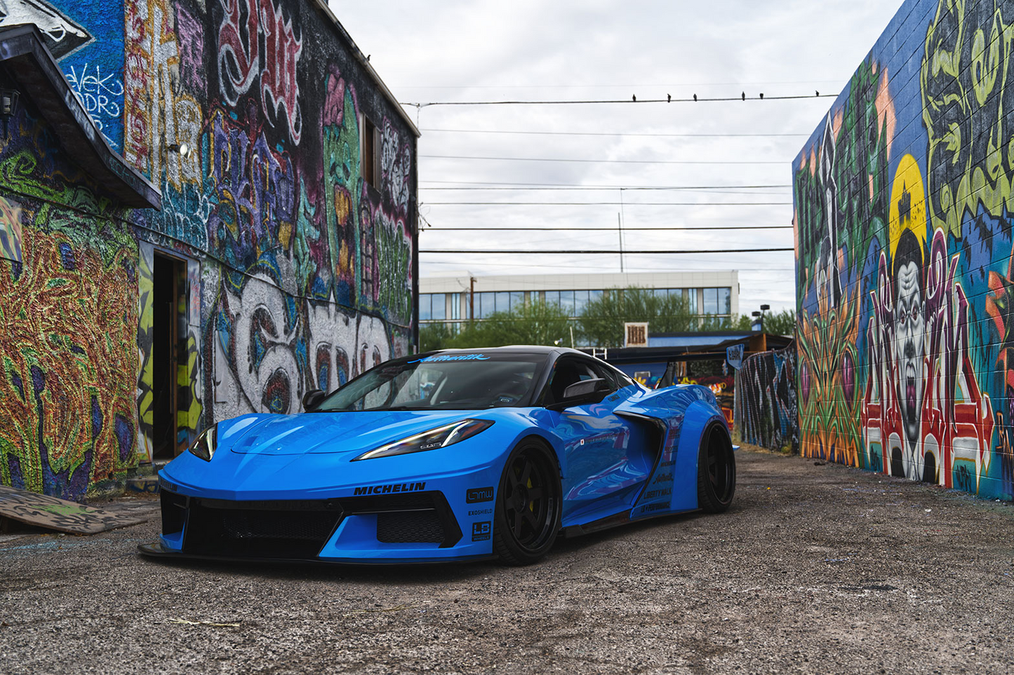 Liberty Walk Lb-Works suitable for Chevrolet Corvette C8