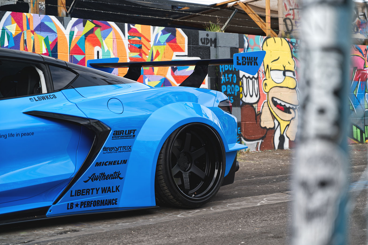 Liberty Walk Lb-Works suitable for Chevrolet Corvette C8