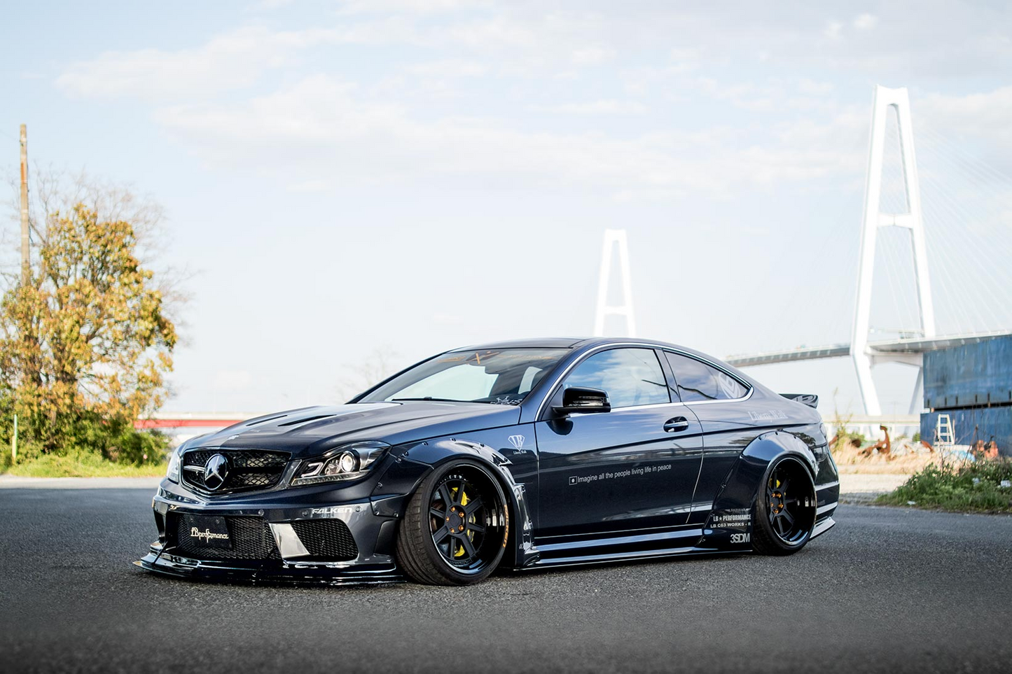 Liberty Walk LB-Works suitable for Mercedes Benz C63 Coupe & Sedan W204