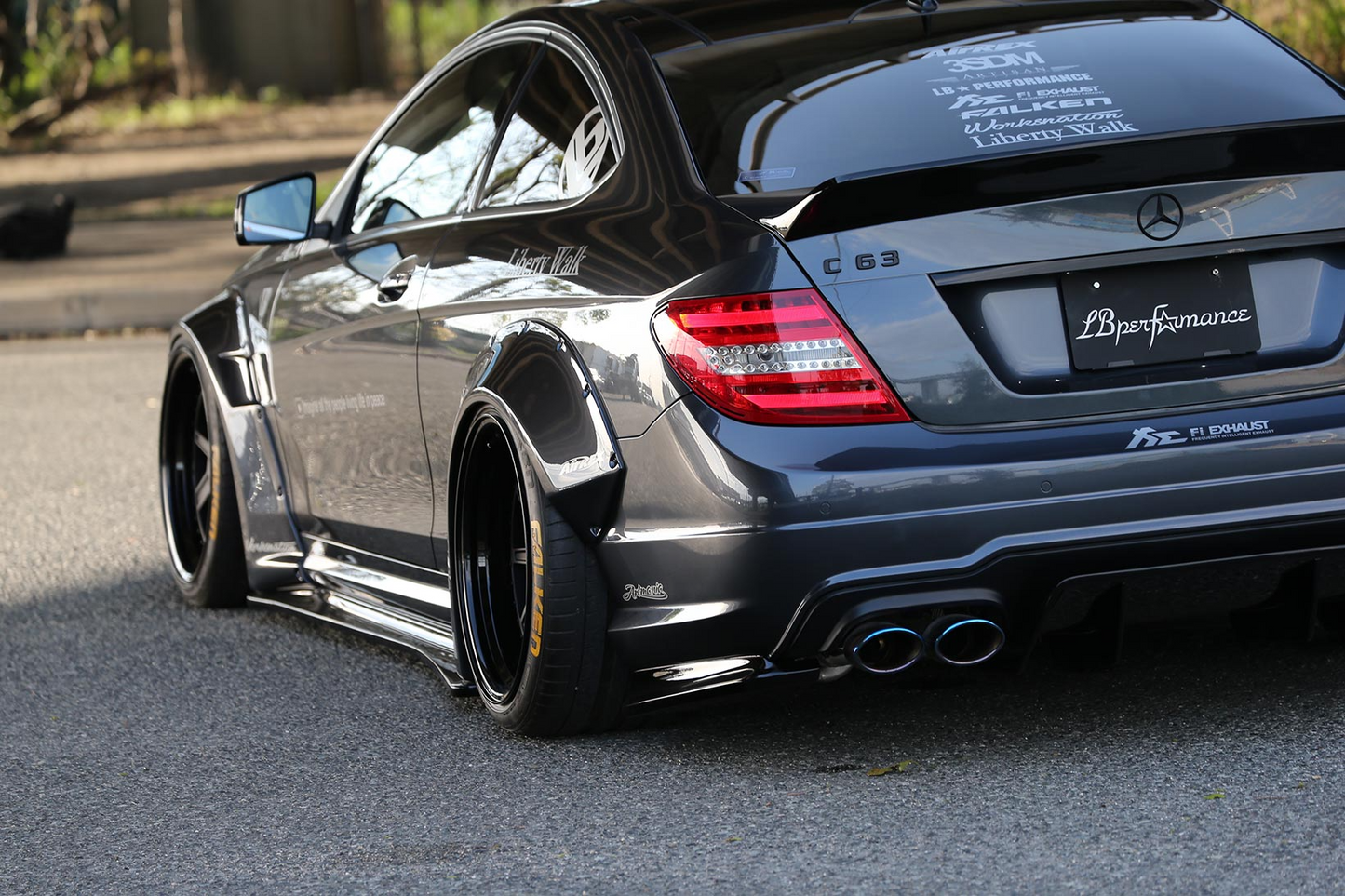 Liberty Walk LB-Works suitable for Mercedes Benz C63 Coupe & Sedan W204