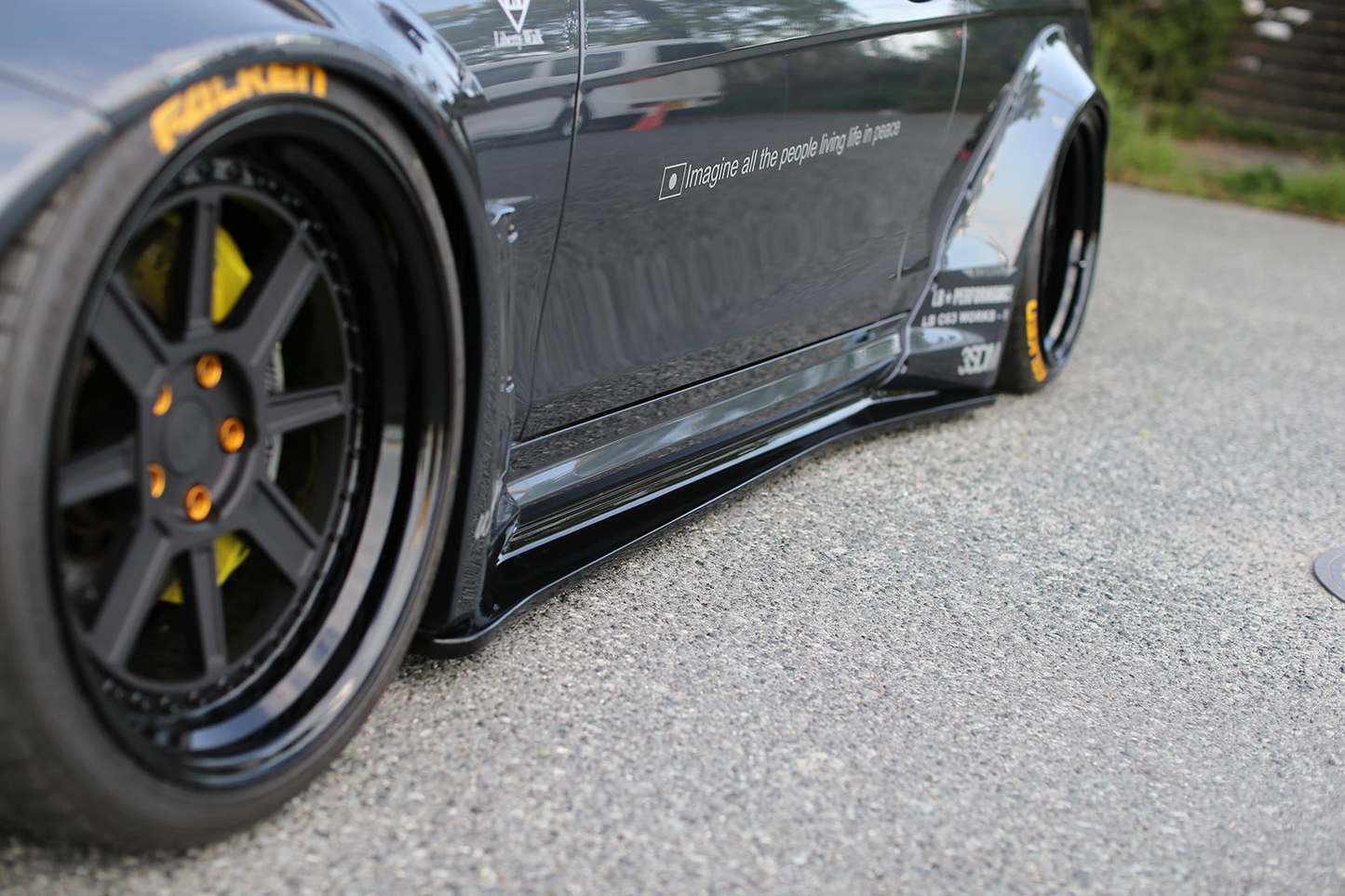 Liberty Walk LB-Works suitable for Mercedes Benz C63 Coupe & Sedan W204