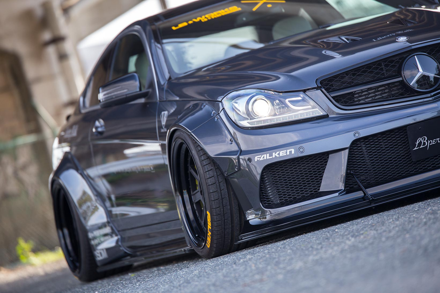 Liberty Walk LB-Works suitable for Mercedes Benz C63 Coupe & Sedan W204