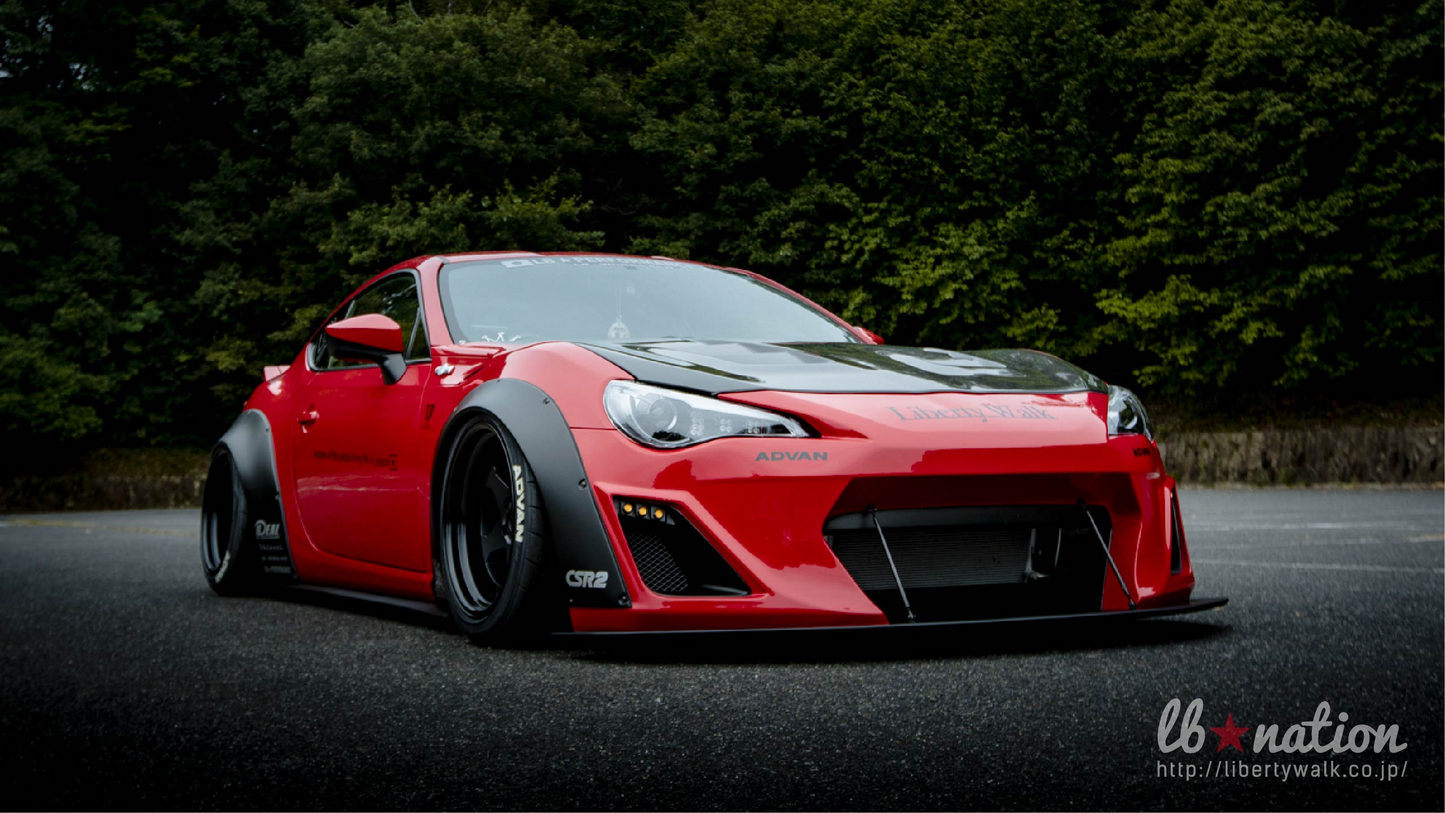 Liberty Walk LB Nation suitable for Toyota GT86 / Subaru BRZ