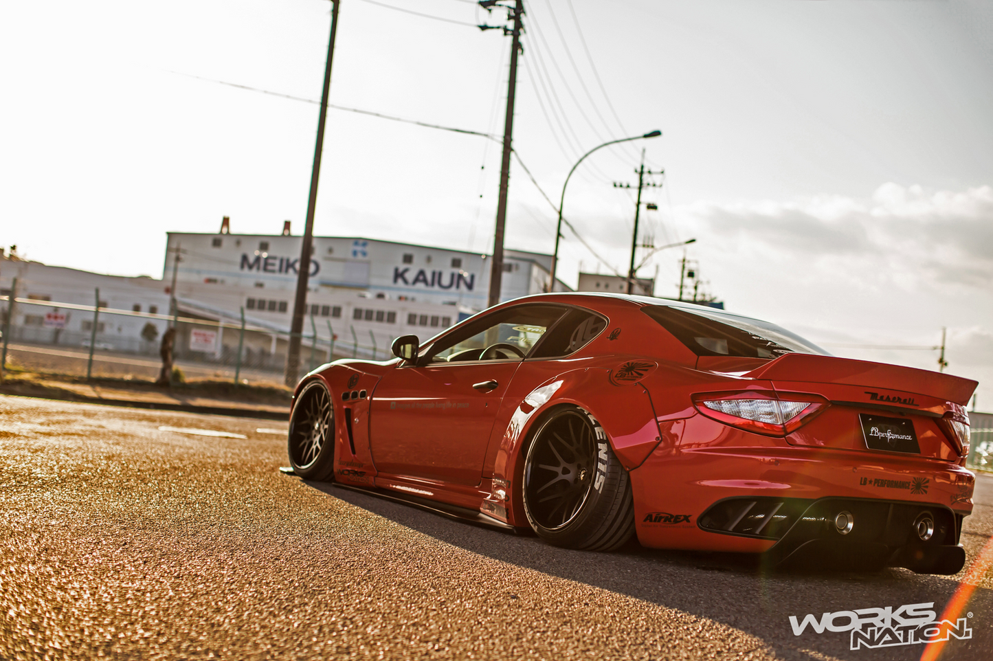 Liberty Walk LB-Works suitable for Maserati GranTurismo