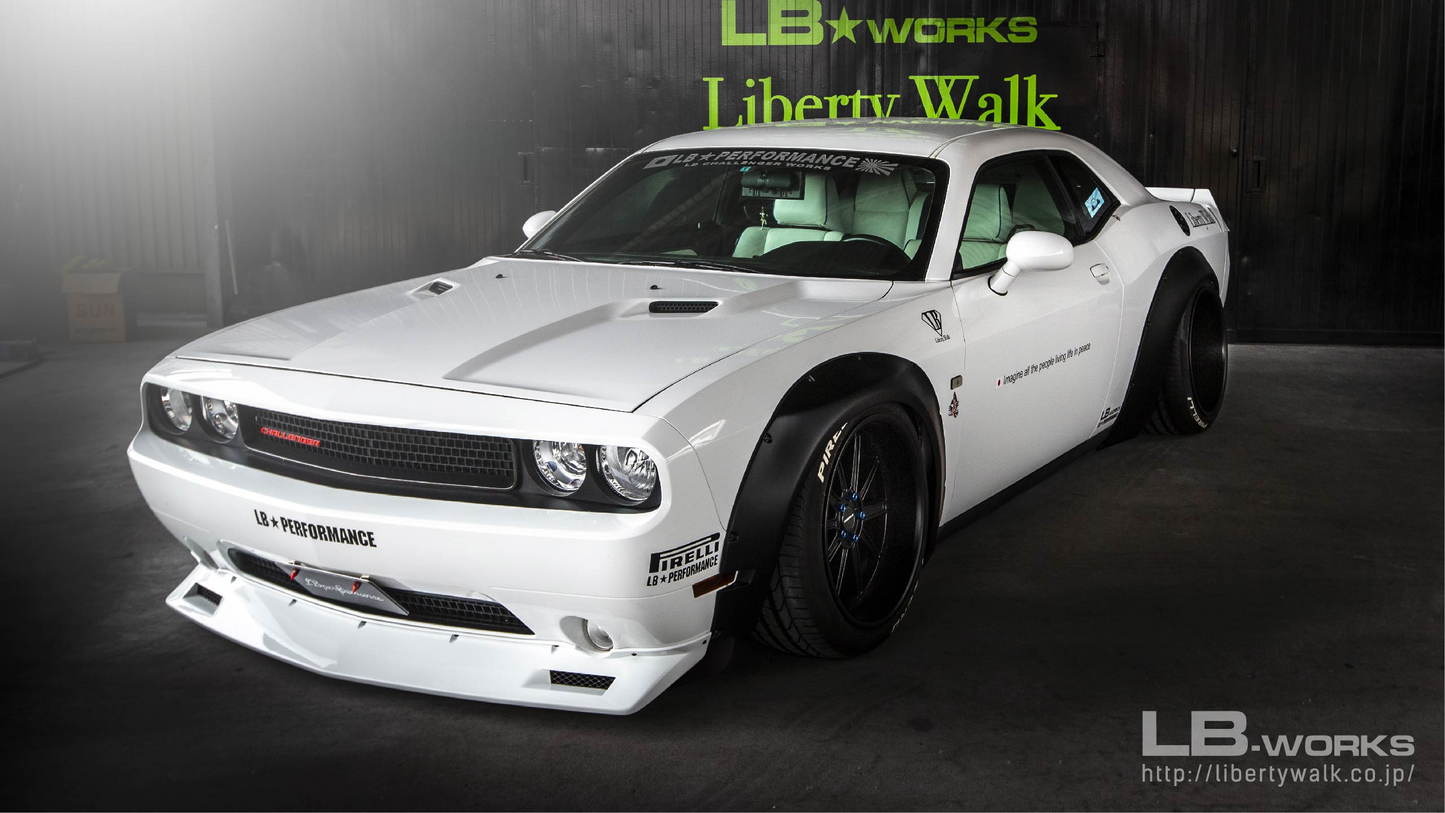 Liberty Walk LB-Works suitable for Dodge Challenger