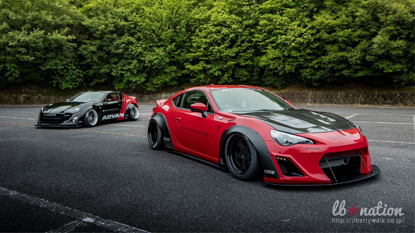 Liberty Walk LB Nation suitable for Toyota GT86 / Subaru BRZ