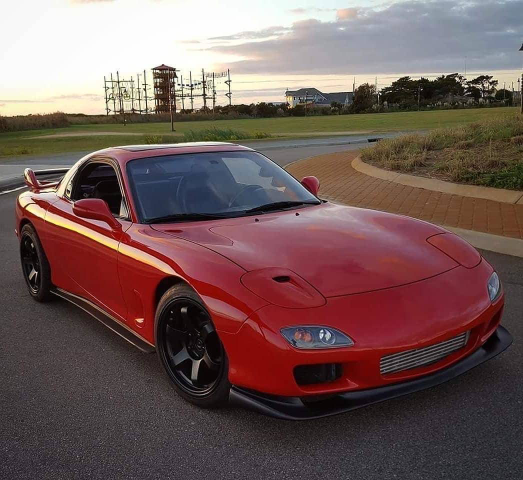99 Spec AutoX 4 Piece Polyurethane Full Body Kit suiting for Mazda RX7 1993-1997