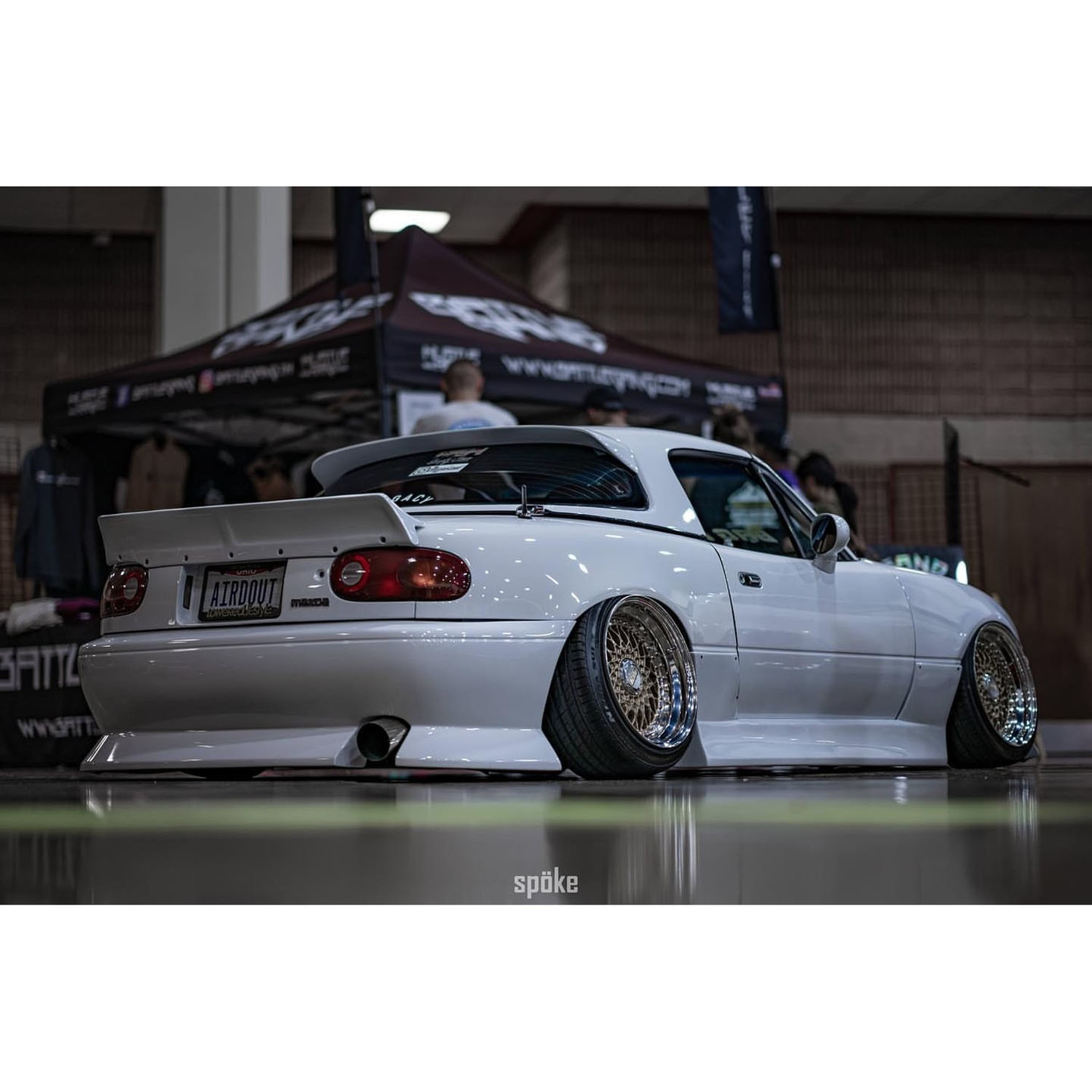 Deuce Style 4 Piece Polyurethane Full Body Kit suiting for Mazda Miata 1990-1997