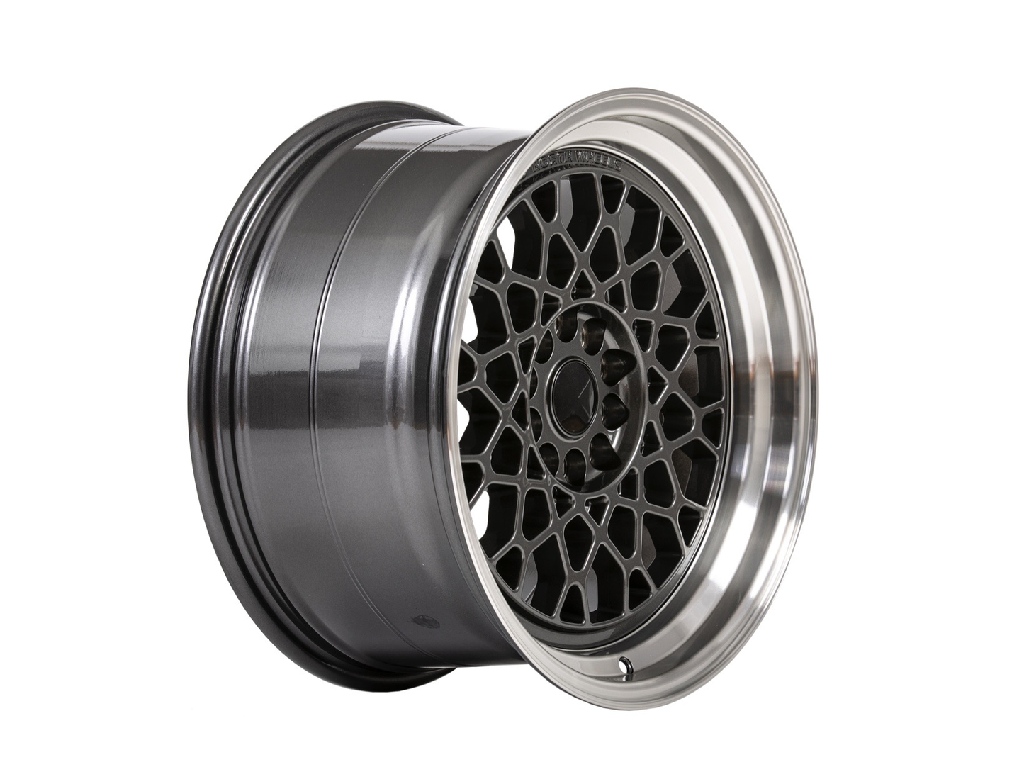D-008 Gunmetal/Polished Lip