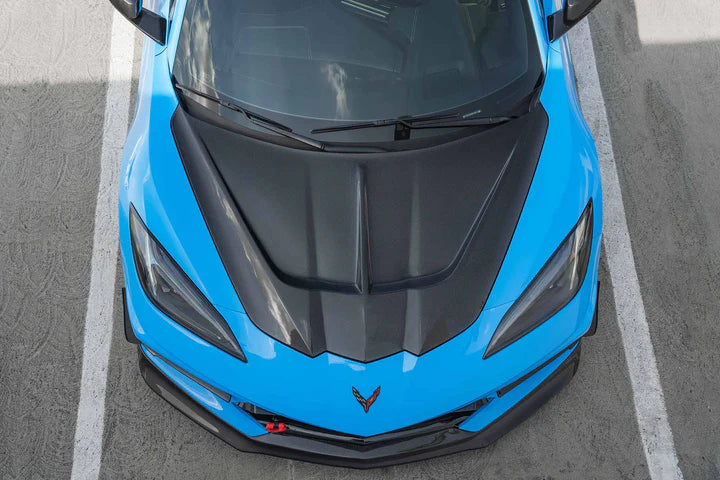 Hood suitable for C8 Corvette