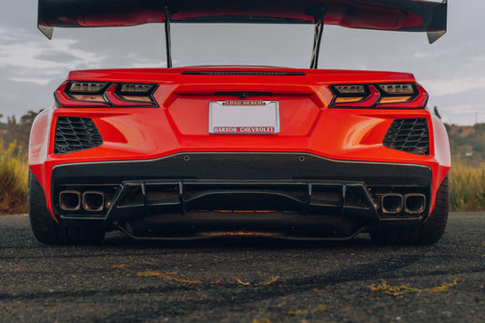Rear Diffuser suitable for C8 Corvette