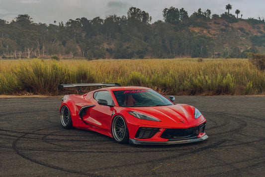 Wing suitable for C8 Corvette