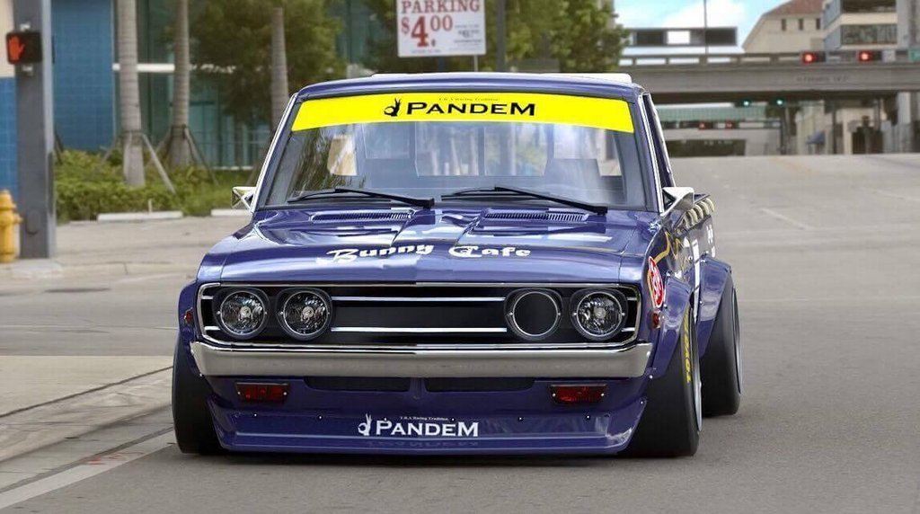 PandeM Aero Kit suitable for Datsun 620