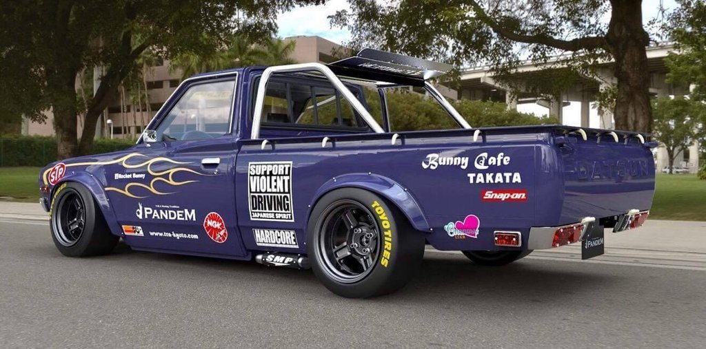 PandeM Aero Kit suitable for Datsun 620