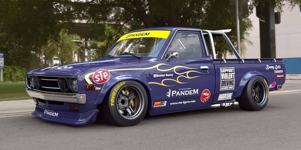 PandeM Aero Kit suitable for Datsun 620