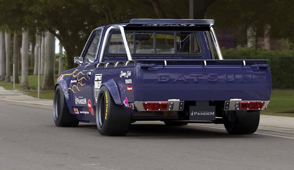 PandeM Aero Kit suitable for Datsun 620